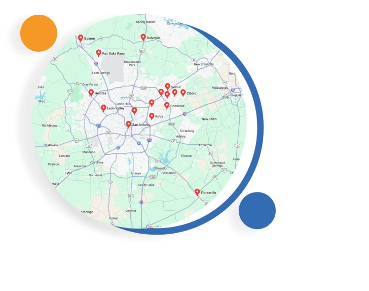 Poolie's Map of San Antonio