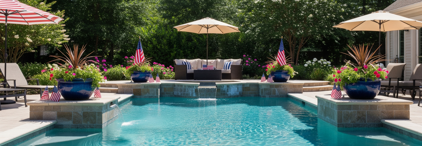 Flag Day Pool Party: Patriotic Decor Ideas and Easy Maintenance [Featured Image]