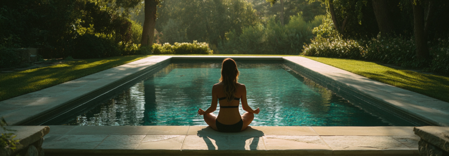 Poolside Meditation: Transform Your Outdoor Space into a Mindful Retreat [Featured Image]