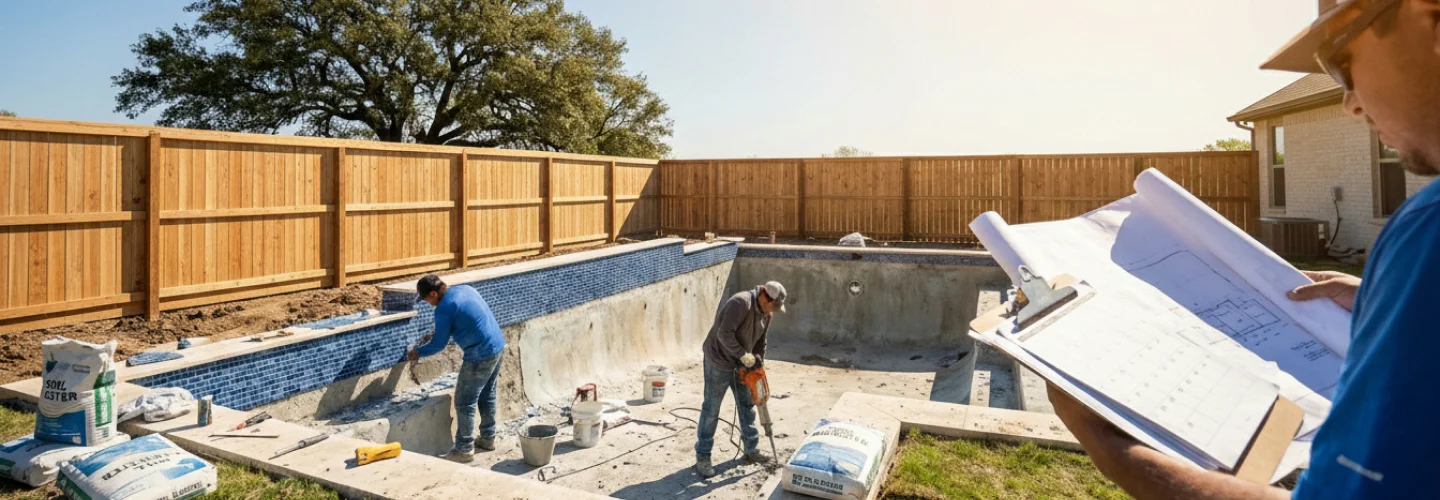 The Homeowner’s Guide to Spring Pool Renovations in Texas: Parts, Processes, and Realistic Timelines [Featured Image]